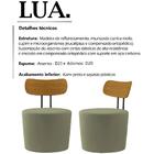 Kit 2 Poltronas Decorativas Lua Veludo Moll
