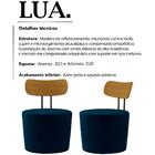 Kit 2 Poltronas Decorativas Lua Veludo Moll