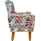 Kit 2 Poltronas Decorativas Nina Infantil Para Quarto Infanti