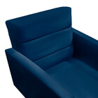 Kit 2 Poltronas Decorativas Nina Veludo Azul Speciale Home