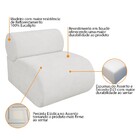 Kit 2 Poltronas Decorativas Orgânica Escritório Recepção Sala