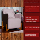 Kit 2 Poltronas Decorativas P/ Sala Quarto Heloisa Veludo Com