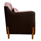 Kit 2 Poltronas Decorativas P/ Sala Quarto Heloisa Veludo Com