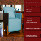 Kit 2 Poltronas Decorativas P/ Sala Quarto Heloisa Veludo Com