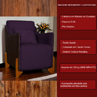 Kit 2 Poltronas Decorativas P/ Sala Quarto Heloisa Veludo Com