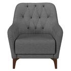 Kit 2 Poltronas Decorativas Para Sala Com Capitonê Pietà M22