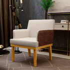 Kit 2 Poltronas Decorativas Para Sala De Estar Beatriz W01 Li