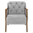 Kit 2 Poltronas Decorativas Para Sala De Estar Capitonê Lapa