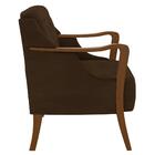 Kit 2 Poltronas Decorativas Para Sala De Estar Capitonê Lapa