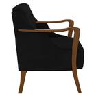 Kit 2 Poltronas Decorativas Para Sala De Estar Capitonê Lapa