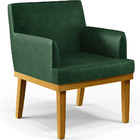 Kit 2 Poltronas Decorativas Para Sala De Estar E Recepção Bea