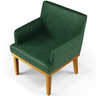 Kit 2 Poltronas Decorativas Para Sala De Estar E Recepção Bea