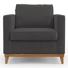 Kit 2 Poltronas Decorativas Para Sala De Estar Jane D05 Suede