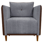 Kit 2 Poltronas Decorativas Para Sala Recepção Clínica Consul