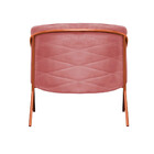 Kit 2 Poltronas Decorativas Para Sala Recepção Italia Suede R