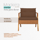 Kit 2 Poltronas Decorativas Para Sala Recepção Laura Luxo Lin