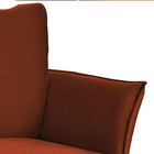 Kit 2 Poltronas Decorativas Para Sala Recepção Lotus Suede Te