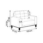 Kit 2 Poltronas Decorativas Pés De Madeira Darcy Veludo Cinza