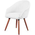 Kit 2 Poltronas Decorativas Pes Madeira Adapt Boucle Vazzano