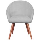 Kit 2 Poltronas Decorativas Pes Madeira Adapt Veludo Vazzano