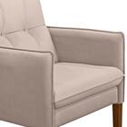 Kit 2 Poltronas Decorativas Pes Madeira Electra Veludo Sanch