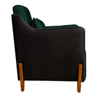 Kit 2 Poltronas Decorativas Pés Madeira Heloisa Veludo Compos