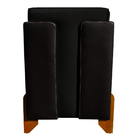 Kit 2 Poltronas Decorativas Pés Madeira Heloisa Veludo Compos