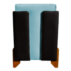 Kit 2 Poltronas Decorativas Pés Madeira Heloisa Veludo Compos