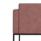 Kit 2 Poltronas Decorativas Pés Metálicos Anita Veludo 402 F0