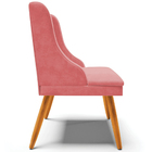 Kit 2 Poltronas Decorativas Pés Palito De Madeira Firenze Sue