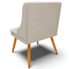 Kit 2 Poltronas Decorativas Pés Palito De Madeira Firenze Vel