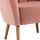 Kit 2 Poltronas Decorativas Pes Tauari 7048 Veludo Dmobiliario