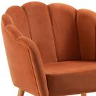 Kit 2 Poltronas Decorativas Pes Tauari 7049 Veludo Dmobiliario