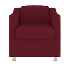 Kit 2 Poltronas Decorativas Reforçada Consultório Sala Suede