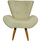 Kit 2 Poltronas Decorativas Reforçadas  Para Sala Emilia Sued