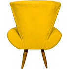 Kit 2 Poltronas Decorativas Reforçadas Para Sala Emilia Suede