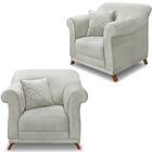 Kit 2 Poltronas Decorativas Retro Polo Veludo Ezz