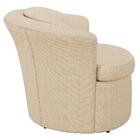 Kit 2 Poltronas Decorativas Sala De Estar 93cm Redonda Rubia