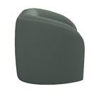 Kit 2 Poltronas Decorativas Sala De Estar Adam Veludo Cinza G