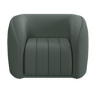 Kit 2 Poltronas Decorativas Sala De Estar Adam Veludo Cinza G