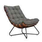 Kit 2 Poltronas Decorativas Sala De Estar Caim Base De Madeir