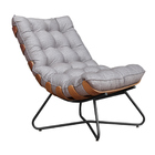 Kit 2 Poltronas Decorativas Sala De Estar Caim Base De Madeir