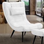 Kit 2 Poltronas Decorativas Sala De Estar Pés Palito Letty Fa