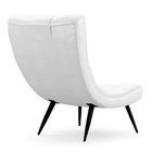 Kit 2 Poltronas Decorativas Sala De Estar Pés Palito Letty Fa