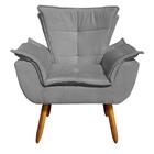 Kit 2 Poltronas Decorativas Sala De Estar Pés Palito Opla Sue