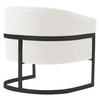 Kit 2 Poltronas Decorativas Sala De Estar Recepção Mavie Base