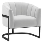 Kit 2 Poltronas Decorativas Sala De Estar Recepção Mavie Base