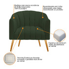 Kit 2 Poltronas Decorativas Sala De Estar Recepção Senna Linh