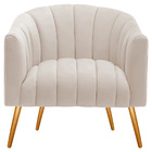 Kit 2 Poltronas Decorativas Sala De Estar Recepção Senna Linh