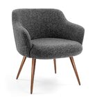 Kit 2 Poltronas Decorativas Sala Estar Pés Palito New Cobre J